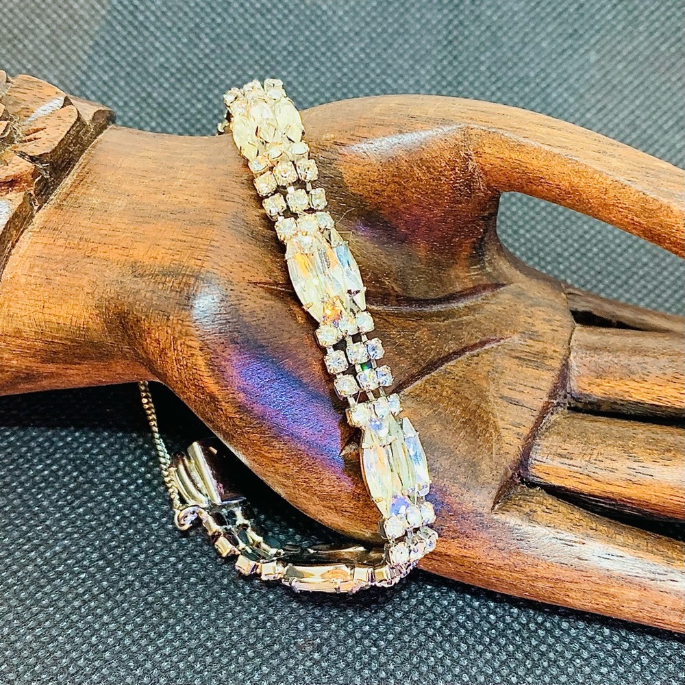 Vintage Rhinestone Bracelet